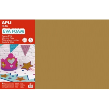12781 - 8410782127819 - Apli Agipa - Mousse EVA thermoformable 40x60 cm Marron