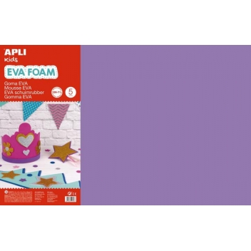 12782 - 8410782127826 - Apli Agipa - Mousse EVA thermoformable 40x60 cm Violet