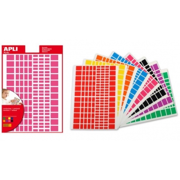 119272 - 3270241192728 - Apli Agipa - Gommettes Rectangle x 2 592 - France
