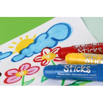 14227 - 8410782142270 - Apli Agipa - Gouache solide 6 crayons tubes (10g) - 2