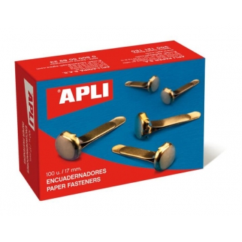 12284 - 8410782122845 - Apli Agipa - Attache parisienne Ronde 17 mm Doré