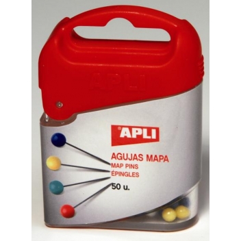 12348 - 8410782123484 - Apli Agipa - Épingles 18 mm 50 pièces