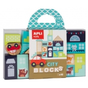 Blocs de jeu en Bois La Ville