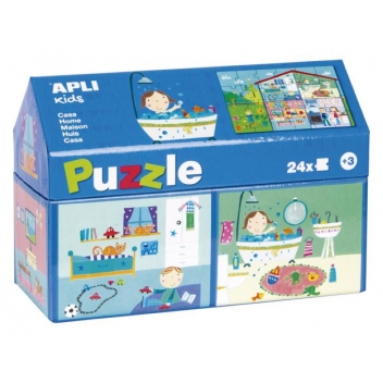 17351 - 8410782173519 - Apli Agipa - Boite Maisonnette Puzzle La Maison - 2