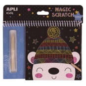 Carnet de Cartes à gratter L\'Hiver