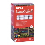 Marqueur Craies Argent chalk Pointe ronde 12 pièces