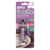 Stylo gel Decor Pen 25ml Blanc métallisé nacré