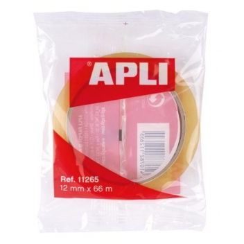 11265 - 8410782112655 - Apli Agipa - Ruban adhésif Transparent 12mm x 66m