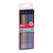 Set de Crayons Couleurs Assorties Fluo 6 pièces