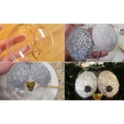 Paillettes en poudre Couleurs Assorties Brillant 7g 6 Tubes