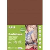 Cartons Marron A4 170G 50 Feuilles