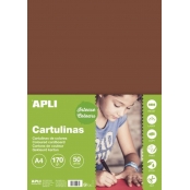 Cartons Marron A4 170G 50 Feuilles