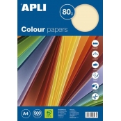 Papier A4 Couleurs Assorties Pastel 500 feuilles