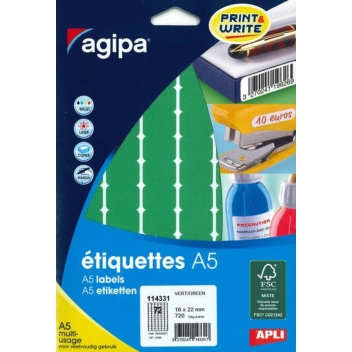 11433 - 8410782114338 - Apli Agipa - Gommettes La jungle x 60