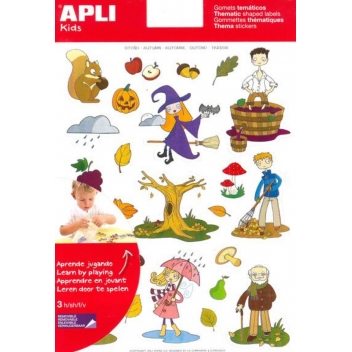 11616 - 8410782116165 - Apli Agipa - Gommettes l'automne x 69