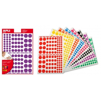 119219 - 3270241192193 - Apli Agipa - Gommettes Rond x 1 040