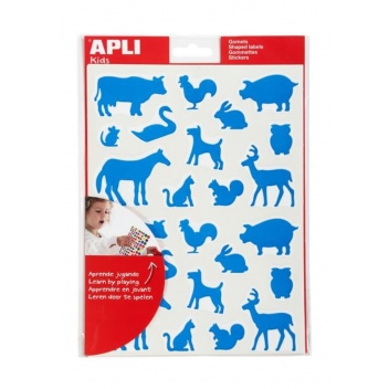 119303 - 3270241193039 - Apli Agipa - Gommettes permanentes Animaux de la ferme x 240