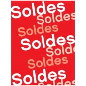 Affiche Solde 60x80 cm