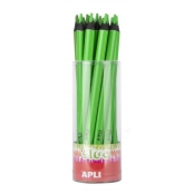 Crayon de Couleur Jumbo Fluo Vert 18 pièces