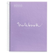 Cahier Spirale A4 120 pages Lavande 90g
