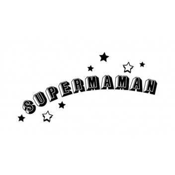 ARTHD804 - 5414135106554 - Artémio - Tampon en bois Super Maman