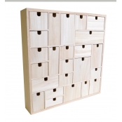 Mini armoire 25 tiroirs fous (Possible comme Calendrier de l'Avent)