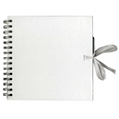 Album scrapbooking Kraft blanc 30cm