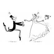 Tampon en bois Mariage 2