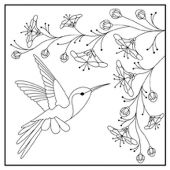 ARTHG825 - 5414135107643 - Artémio - Tampon en bois Freedom colibri (GM) - 2