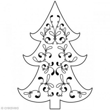 ARTHG839 - 5414135107780 - Artémio - Tampon en bois Sapin élégant