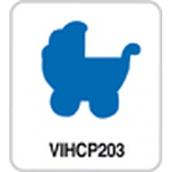 VIHCP203 - 5414135130153 - Artémio - Perforatrice à levier Landau 2,5 cm - 2