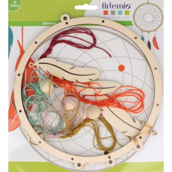 14002068 - 5414135043804 - Artémio - Attrape rêve en bois - 2