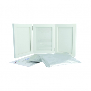 13040007 - 5414135158065 - Artémio - Kit moulage empreinte de bébé + Cadre photo 43,5x19,5 cm