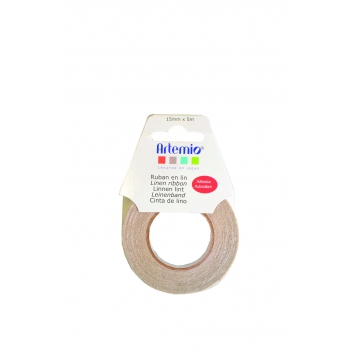 13080012 - 5414135154074 - Artémio - Fabric Tape 1,5 cm (ruban adhesif textile) Ruban lin adhésif