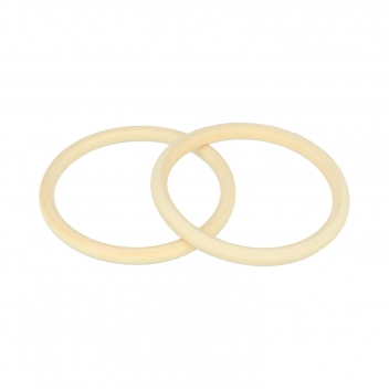 21005048 - 5414135191345 - Artémio - Bracelet en bois Lucy anneau 8mm 2 pièces
