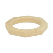 Bracelet en bois Lucy facetté 10mm