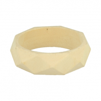 21005050 - 5414135191369 - Artémio - Bracelet en bois Lucy losange 25mm