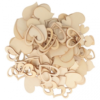 14002088 - 5414135044009 - Artémio - Coeur en bois 129 pièces - 2