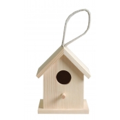 Nichoir à oiseau en bois 13cm