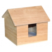 Petite boite maison (Porte-papier)