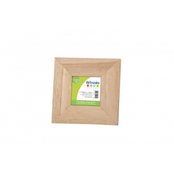 14001192 - 5414135035502 - Artémio - Cadre photo en bois Carré 14,5cm