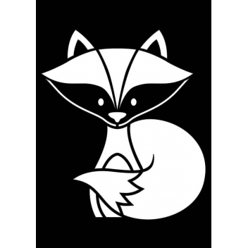 15050024 - 5414135024490 - Artémio - Pochoir A4 Renard