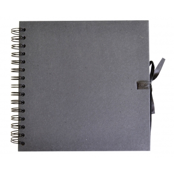 11010013 - 5414135074969 - Artémio - Album scrapbooking Kraft anthracite 30cm