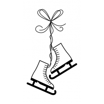 ARTHD959 - 5414135110292 - Artémio - Tampon en bois Patins 55x32mm - 2