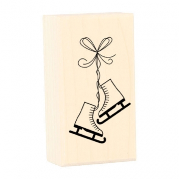 ARTHD959 - 5414135110292 - Artémio - Tampon en bois Patins 55x32mm