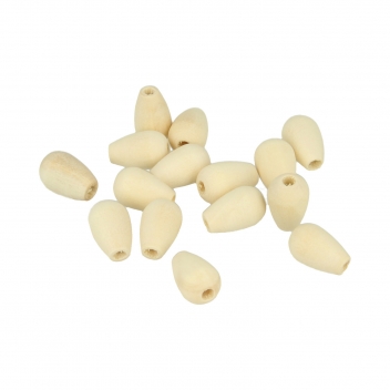 21005032 - 5414135191185 - Artémio - Perle bois Lucy goutte 17,7x12mm 25 pièces