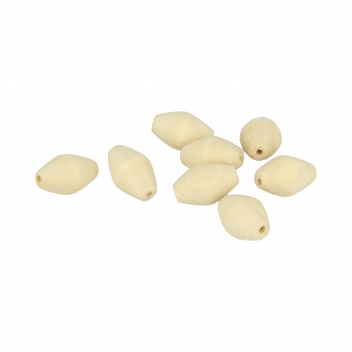 21005041 - 5414135191277 - Artémio - Perle bois Lucy toupie 20x30mm 8 pièces