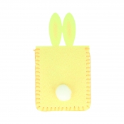Kit feutrine Pochette Lapin Pâques 4 pièces