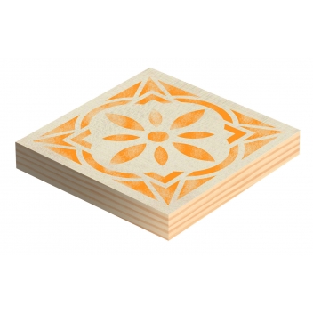 15030025 - 5414135024865 - Artémio - Pochoir 30x30cm Carreau ciment 1