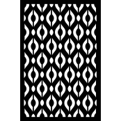 Pochoir 10x15 cm Perles